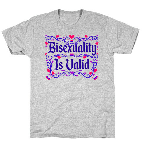 Bisexuality Is Valid T-Shirt