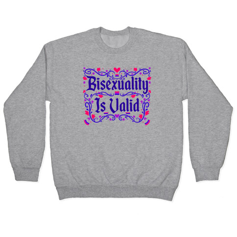 Bisexuality Is Valid Pullover