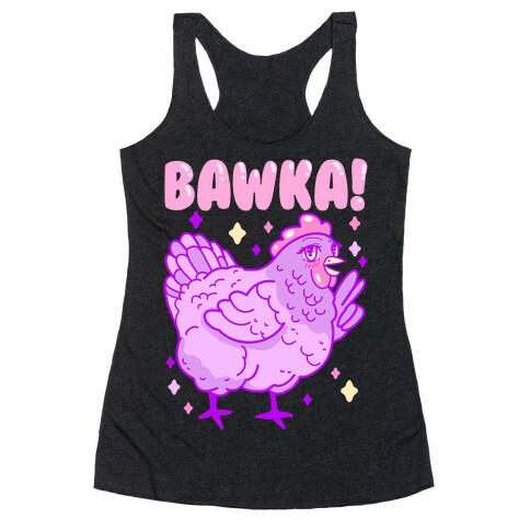 Bawka! Chicken Racerback Tank Top