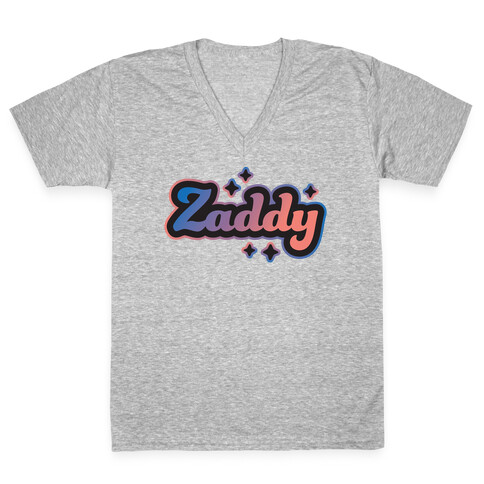 Zaddy V-Neck Tee Shirt