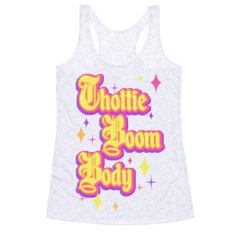 Thottie Boom Body Racerback Tank Top