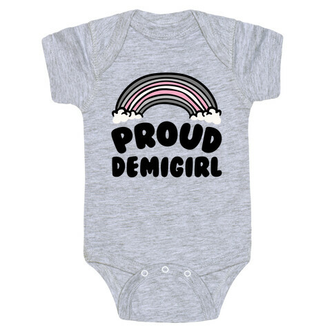 Proud Demigirl Baby One-Piece