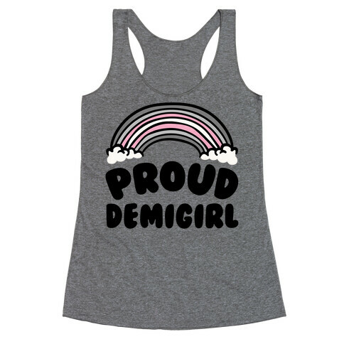 Proud Demigirl Racerback Tank Top