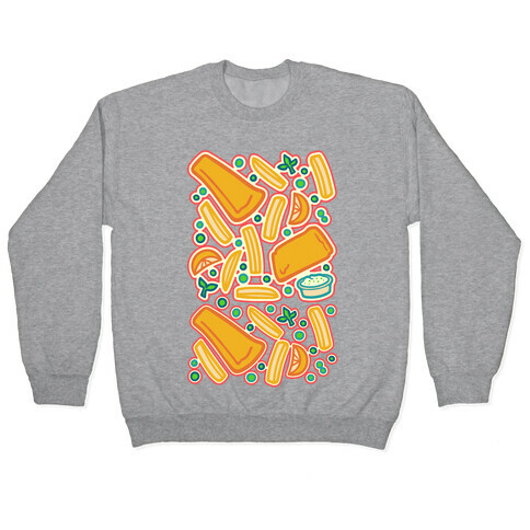 Groovy Fish And Chips  Pullover