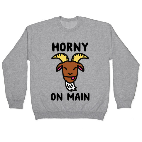 Horny On Main (Goat) Pullover