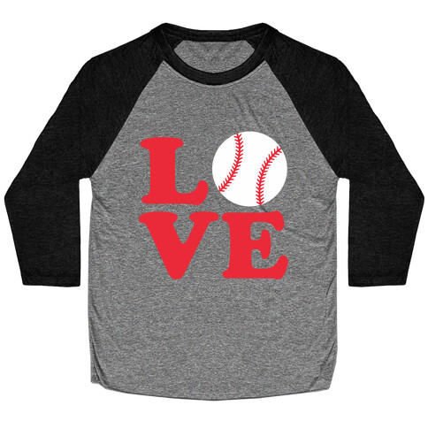 Love Baseball Baseball Tee