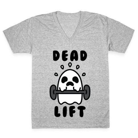 Dead Lift (Ghost) V-Neck Tee Shirt