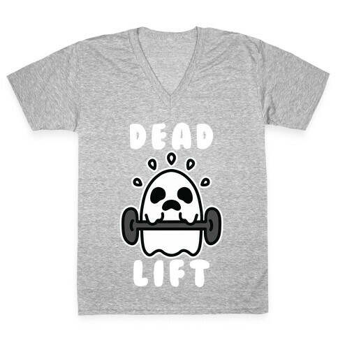 Dead Lift (Ghost) V-Neck Tee Shirt