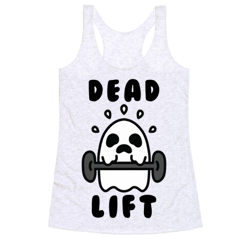 Dead Lift (Ghost) Racerback Tank Top