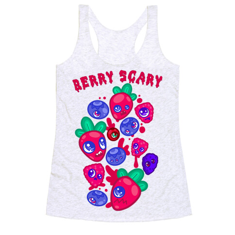 Berry Scary Racerback Tank Top