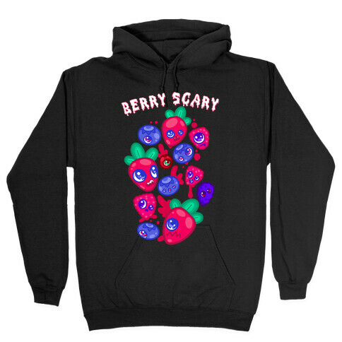 Berry Scary Hooded Sweatshirt