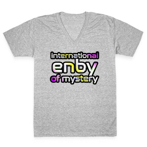 International ENBY of Mystery V-Neck Tee Shirt