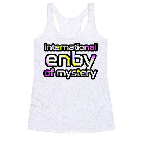 International ENBY of Mystery Racerback Tank Top