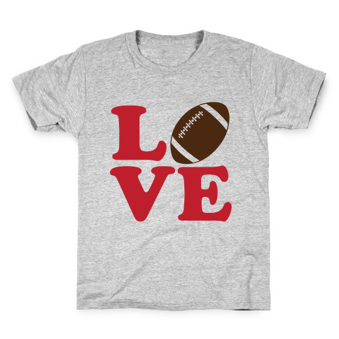 Love Football Kids T-Shirt