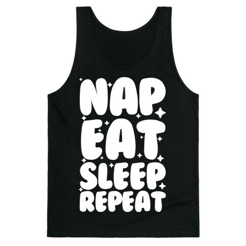 Nap Eat Sleep Repeat Tank Top