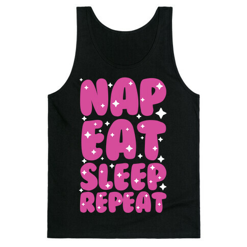 Nap Eat Sleep Repeat Tank Top