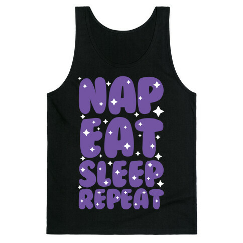 Nap Eat Sleep Repeat Tank Top