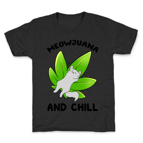 Meowjuana And Chill Kids T-Shirt