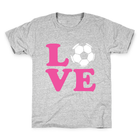 Love Soccer Kids T-Shirt