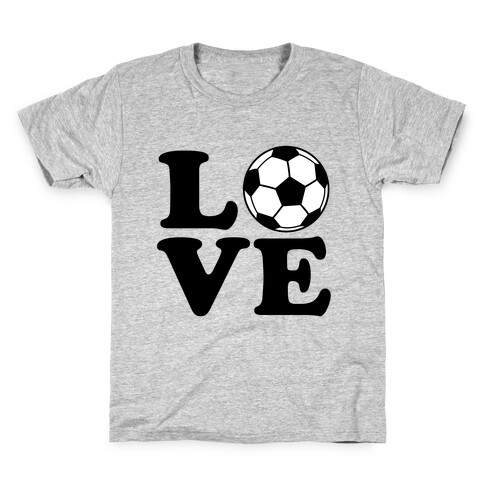 Love Soccer Kids T-Shirt