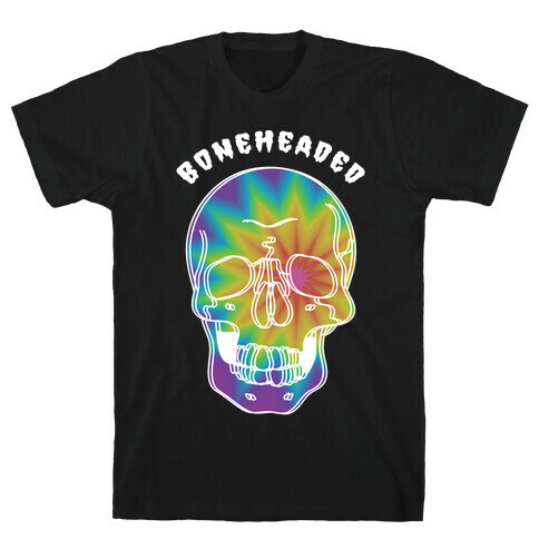 Boneheaded Trippy Skull T-Shirt