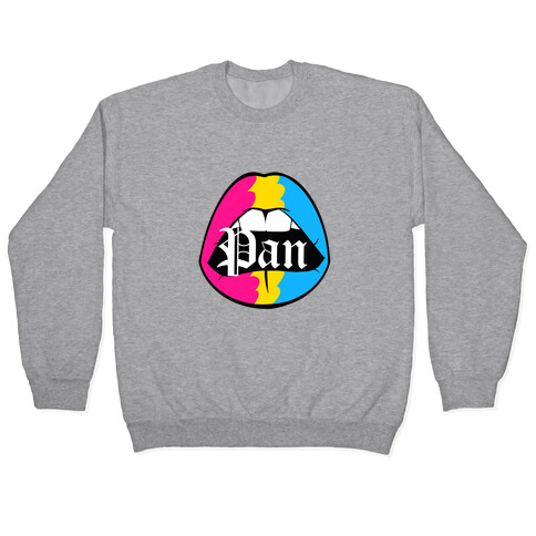 Pan Pride Lips  Pullover