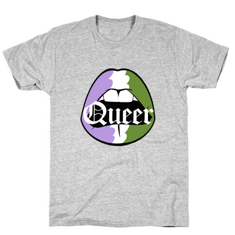 Queer Pride Lips  T-Shirt