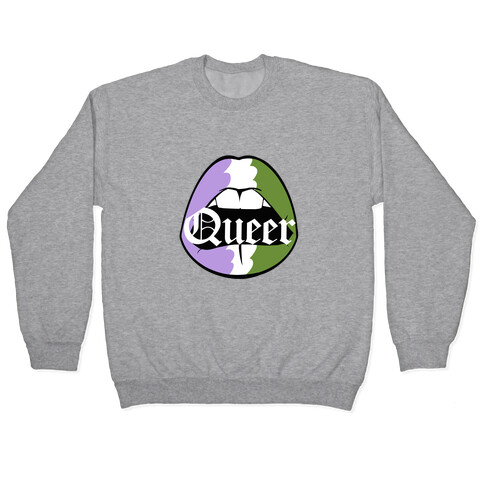 Queer Pride Lips  Pullover