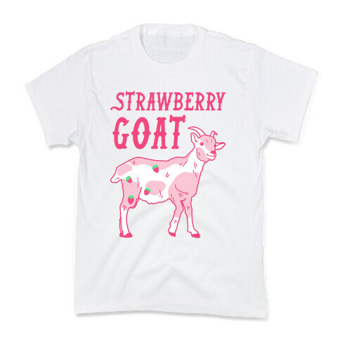 Strawberry Goat Kids T-Shirt