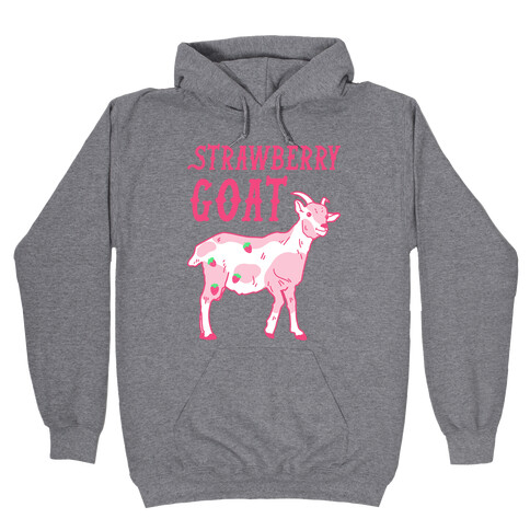 Strawberry Goat Hooded Sweatshirt