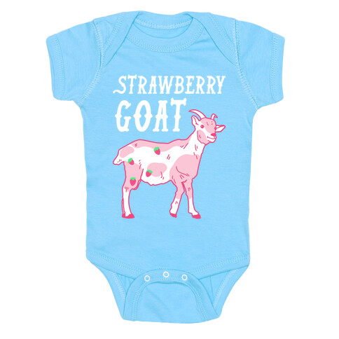 Strawberry Goat Baby One-Piece