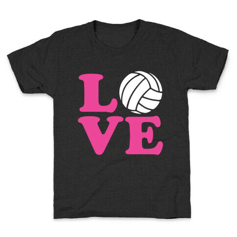 Love Volleyball Kids T-Shirt