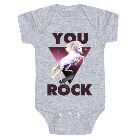 You Rock Unicorn Baby One-Piece