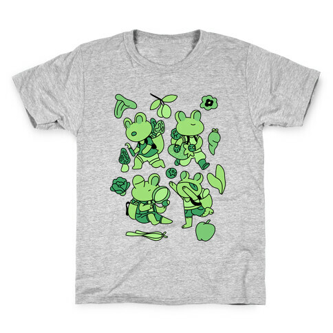 Forage Frogs Kids T-Shirt