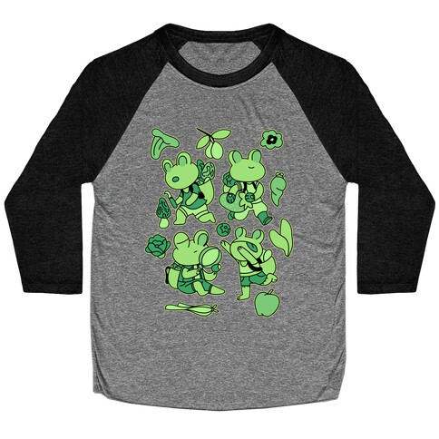 Forage Frogs Baseball Tee