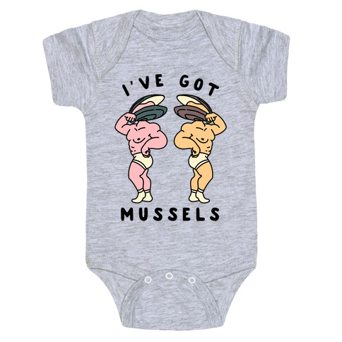 I've Got Mussels  Baby One-Piece