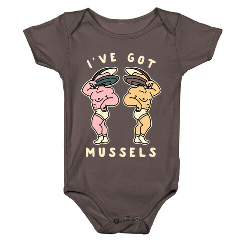 I've Got Mussels  Baby One-Piece