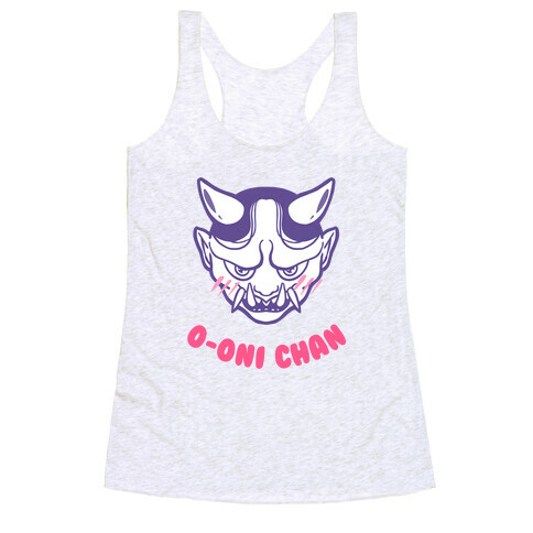 O-Oni Chan  Racerback Tank Top