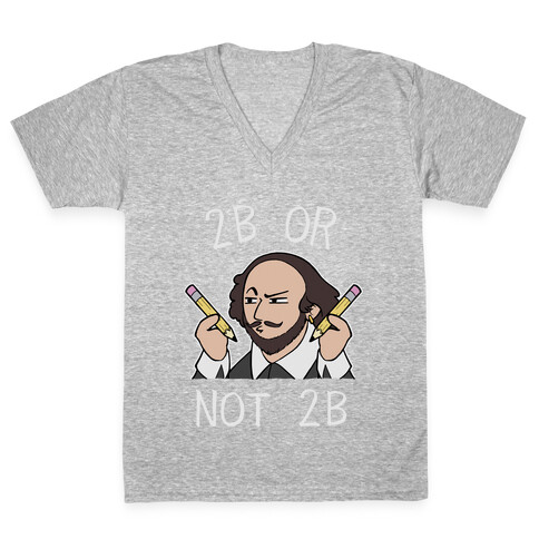 2B Or Not 2B V-Neck Tee Shirt