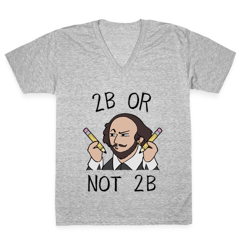 2B Or Not 2B V-Neck Tee Shirt