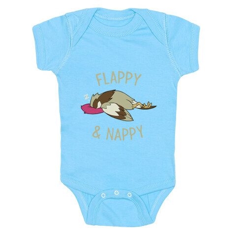 Flappy And Nappy Baby One-Piece