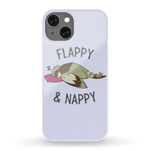 Flappy And Nappy Phone Case