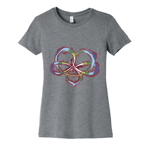 Polyamory Knot Womens T-Shirt