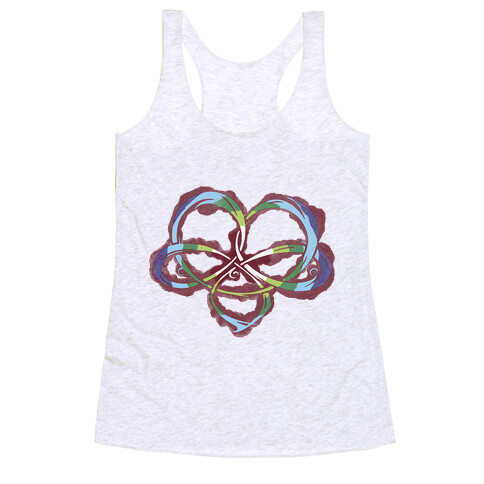 Polyamory Knot Racerback Tank Top