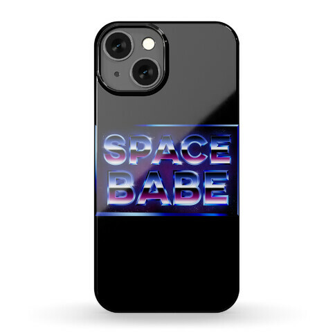 Chrome Space Babe Phone Case