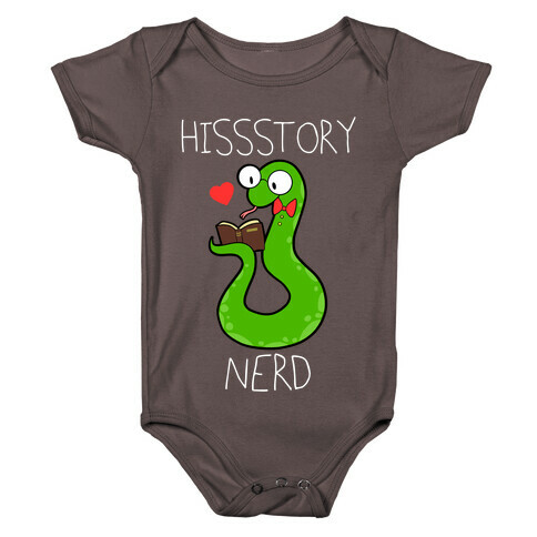 Hissstory Nerd Baby One-Piece