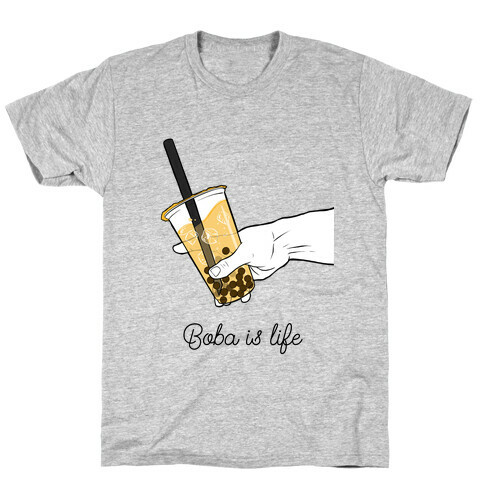 Boba is Life Couples edition (Right Side)  T-Shirt