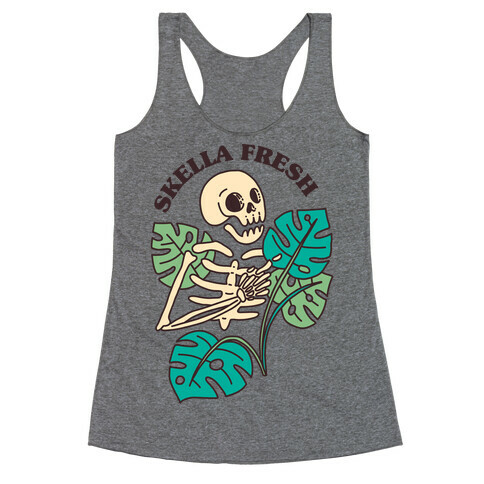 Skella Fresh Plants Racerback Tank Top