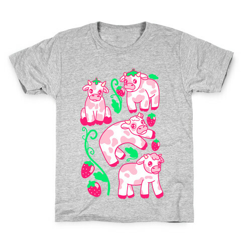 Strawberry Cows Kids T-Shirt