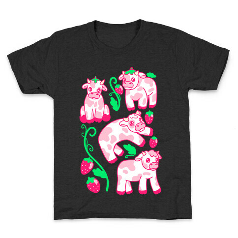 Strawberry Cows Kids T-Shirt